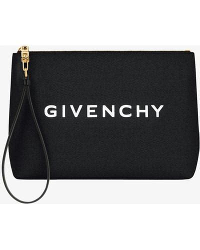 givenchy zip pouch clutch|white givenchy bag.